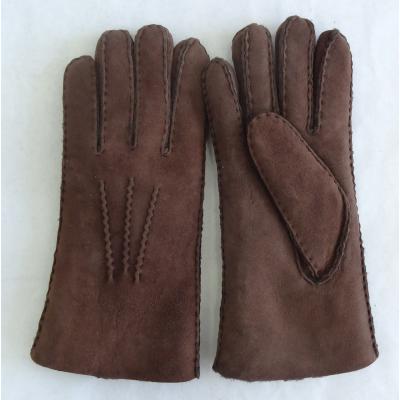 China Simply 2021 Fashion Classic Men's Winter Wool Gloves Warm Classic Merino Sheepskin Recycling Gloves Factory Direct for sale