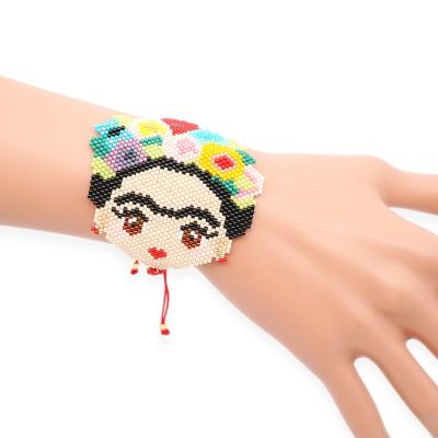 China BOHEMIA moyamiya miyuki delica beaded bracelet statement jewelry pulseras figure bracelet mufc wholesale accessories xuping for sale