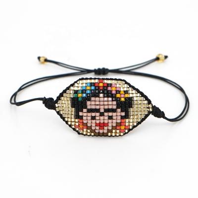 China BOHEMIA moyamiya miyuki delica beaded bracelet statement jewelry pulseras figure bracelet mufc wholesale accessories xuping for sale