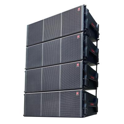 China NO Line Passive Active Line Pro LA-2122 Dual 10 Row 2 Row Sound System TI Inch Audio Speaker System for sale