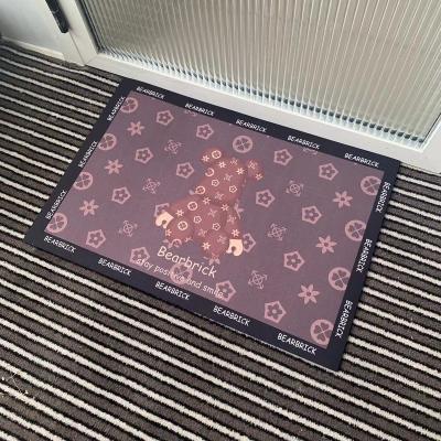 China Dongwo Indoor Entrance Floor Mat Washable Waterproof Easy To Clean Custom Mat Printing Carpet for sale