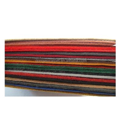 China Washable 100% Polyester Material Velvet Carpet For Car Red Carpet Cheap Mats In Roll In Dongwo Manufacturer for sale