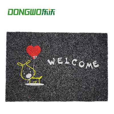 China Mat Entrance Mat Waterproof Printed Polyester for sale