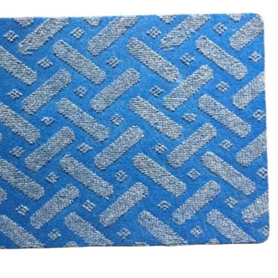 China 100% Nonwoven Pineapple Stripe Latex Mat Anti Slip Polyester Cardboard Square Washable Outdoor Material Rubber 5mm Latex Mat Hallway for sale