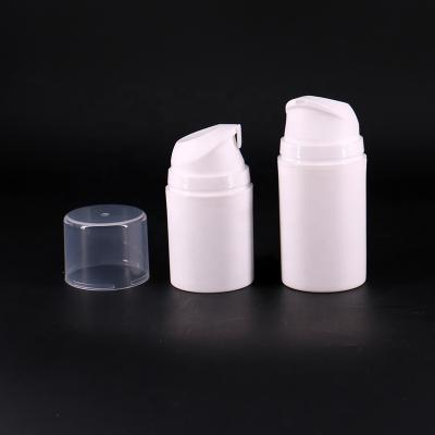 China 30ml 50ml 75ml 100ml 150ml Thick Plastic Wall PP Cosmetic Container Airless Emulsion Bottles Lotion Packaging for sale