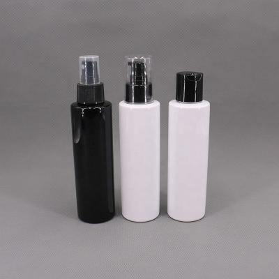 China Customized Plastic PET Bottle 150ml Cosmetic Packaging Toner Vials Spray Lotion Bottles for sale