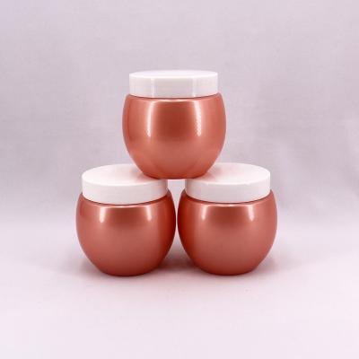 China Skin Care Cream Cosmetic Cream Jars Plastic Empty Bowl Shape Packaging Jars 250ml 250g 8oz 300ml Body Scrub Jar Skin Care Jar for sale