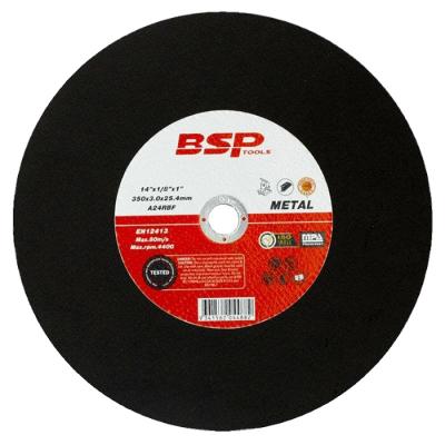 China Southeast Asia Metal Market 350mm Metal Cut Off Disc Abrasive Grinding Wheel for sale