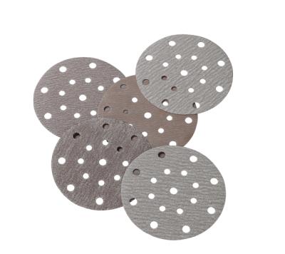 China Hot Selling Ceramic Alumina 150mm Sand Paper Round Disc For Polishing Wood And Car for sale