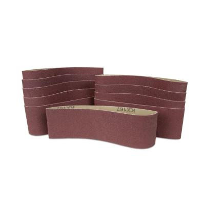 China Factory Made Sanding Aluminum Oxide Belts All Sizes Aluminum Oxide Sander Paper Belt for sale