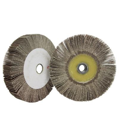 China Durable Fin Disc Abrasive Fin Wheels With Bored Fin Wheel Disc Grinder for sale