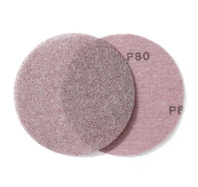 China Factory Supply Durable Net 5inch 6inch Mesh Sanding Disc For Car Wood Polishing Paint for sale