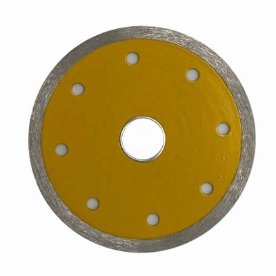 China 4.5 Inch Ceramic Wet Cutting Continuous Diamond Saw Blade for Cutting Ceramic for sale