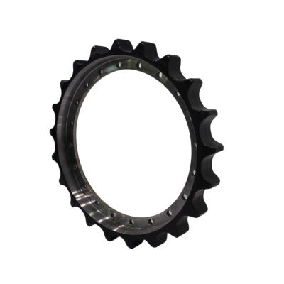 China Black Komatsu PC400 Excavator Track Sprocket 740mm Outer Diameter for sale