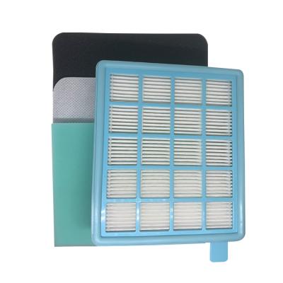 China Best Selling High Efficiency Hepa Filter Set For Philipss Power Active Parts Pro And Compact Vacuum Cleaner FC8470-FC8479 FC8630-FC8639 FC8058/01 for sale