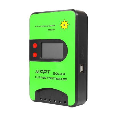 China Solar Controllers 12V 24V 20A Max Soft Green Power PV Charger Energy System Product Kit Home MPPT Controller Inverters Solar Charge Mppt Charger Controller for sale