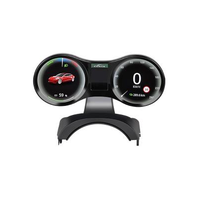 Chine Écran d'affichage à cristaux liquides du tableau de bord OBD2 HUD Multi Gauge Display de SUV Tesla Digital à vendre