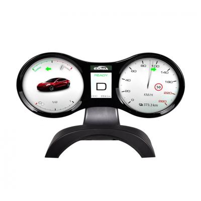 Chine Affichage à cristaux liquides sélectionnable de Y Instrument Cluster Panel de Tesla Model de voyant d'alarme 4,3 pouces à vendre