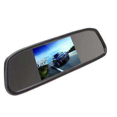 China IP67 Universal Car Rear View Mirror Monitor With Camera Display Te koop