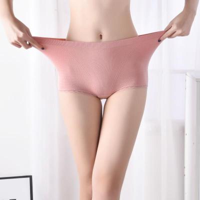 China Women Antibacterial Underwear Belly Girl Trunks Breathable Seamless Underwear And Buttocks Cotton Highwaist Panties for sale