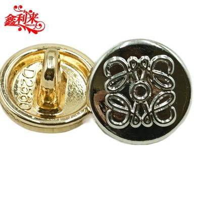 China Coat Buttons Nickel Free Gold Personalized Clothing Accessories Lock Metal Snap Button for sale