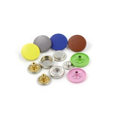 China Custom Wholesale Dry Cleaning Factory Round Jeans Metal Snap Buttons For Clothing for sale