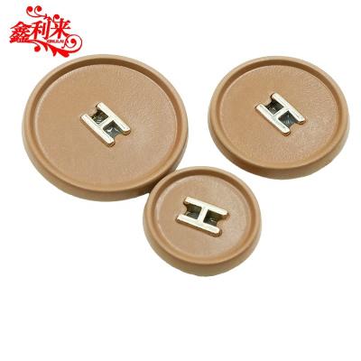 China Nickel Free Plastic Button Colors Metal Snap Button Nylon Fastener Engraved Logo Covered Round Inlaid Buttons for Kidswear Coat Suit for sale