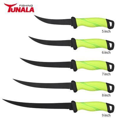 China New viable high quality outdoor camping set fishing knife kitchen knife stainless steel fish knife for sale