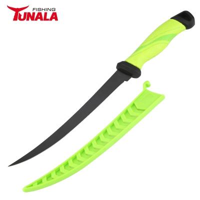 China Fishing Net Knife Stainless Steel Blade Fish Fillet Knife Viable Sharp Outdoor Fishing Knife for sale