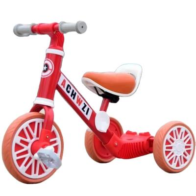 China 2021 new street children's 12 inch tricycle balance bike can transform bike pedal tricycle scooter for sale