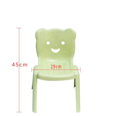 China Modern Height 45cm Width 29cm Cat Face Back Plastic Chair Kids Cheap Chair Kindergarten Outdoor Or Indoor Kids Plastic Chair for sale