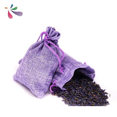 China Sustainable Car Canvas Air Bag Lavender Sachets Lavender Promotion Gift Fresh Aroma for sale