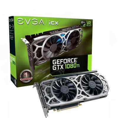 China Gaming Wholesale GeForce GTX Graphics Card Strix gtx 1080Ti Strix OC Edition ROG 11GB GDDR5X Graphics Card for sale