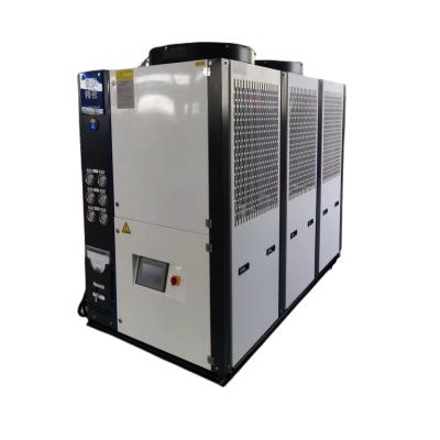 China Industry Process Cooling OEM 40HP Industrial Integral Air Chiller Low Noise Efficiency Improved Water Chiller for sale