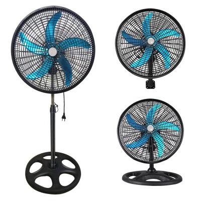 China Hotel Stand Fan 18 Inch Stand Fan 360 Degree Swing Tripod Standventilator Turboforce Power Quiet Air Circulator Stand Fan for sale