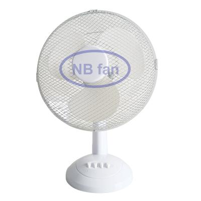 China Hot Sale Hotel Personal Table Fan 12 Inch High Wind Household Desktop Table Space Accessories Mini Portable Air Cooler Quantity for sale