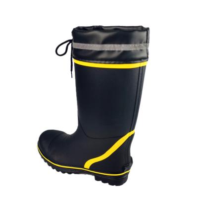 China High Quality Functional Non Toe Cap Rain Boot Fishing Sole Rubber Boots for sale