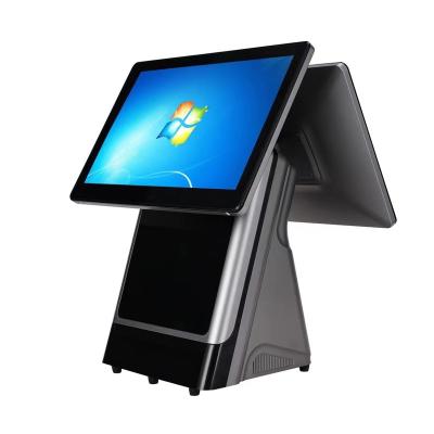 China Retail Store Screen Touch POS POS Cash Register POS Payment System Dual Terminal POS for sale