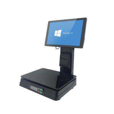 China High Quality SDK Supermarket Touch Screen Cash Register Scan Copy Weighing Electronic POS for sale