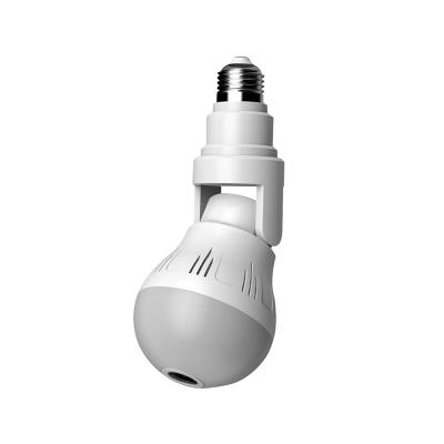 China PAN-TILT 5MP Wireless Bulb Camera CCTV Security 360 Degree Panoramic Network Monitor 1920 HD WiFi Bulb Camera for sale