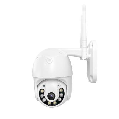 China PAN-TILT Smart PTZ wifi IP wireless camera wifi outdoor camera with sensor night vision security camera for sale