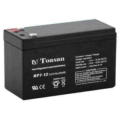 China Toys Professional Sealed Lead Acid Battery 12V 7AH AGM Rechargeable Battery - NP7-12 for sale