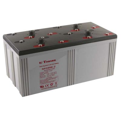 China Toys 2V 3000AH UPS Power Storage AGM Sealed Lead Acid Battery - NP3000-2 for sale