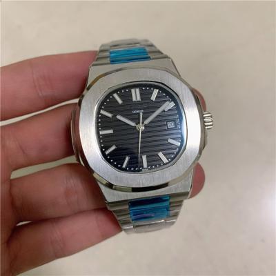 China Custom Silver Automatic Luxury Male Skeleton Automatic Movement Men's Sport Logo Date Logo Tangan Jam Chronograph Mechanical Wrist Watches for sale