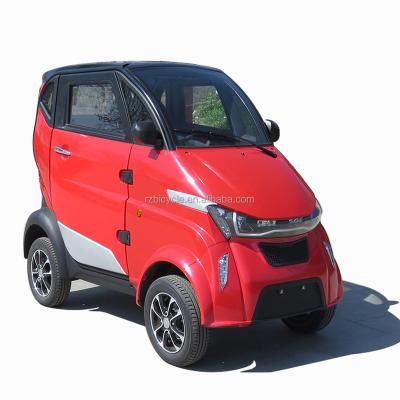 China EEC/COC 3000W Motor Adult Chinese Low Speed ​​3 Seats Electric Car 4 Wheels Mini Electric Car 2390*1200*1700 for sale