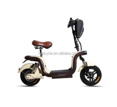 China Popular carbon fiber remote electric scooter with big basket moped electric bicycle city electric bike for sale