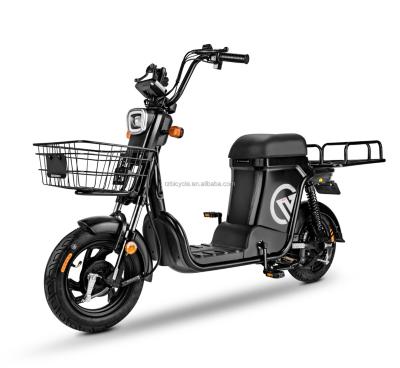 China Hot sale 2 wheel carbon fiber electric mobility scooter delivery motorcycle for pizza food city electric bike for sale