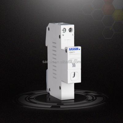 China standard 802.11b/g/n HT-40 or SoftAP station mode is been supported Wi-Fi iGW71 SASSIN wireless circuit breaker smart electrical devices for sale