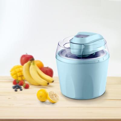 China Household electric mini ice cream maker 1.5L fruit ice cream roll machine maker for sale