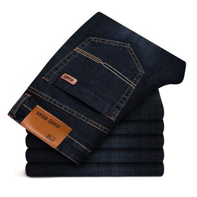 China Factory Cheap Price 2021 Breathable Wholesale Custom Logo Embroidery Straight Plus Size Regular Mens Denim Pants Mens Jeans for sale